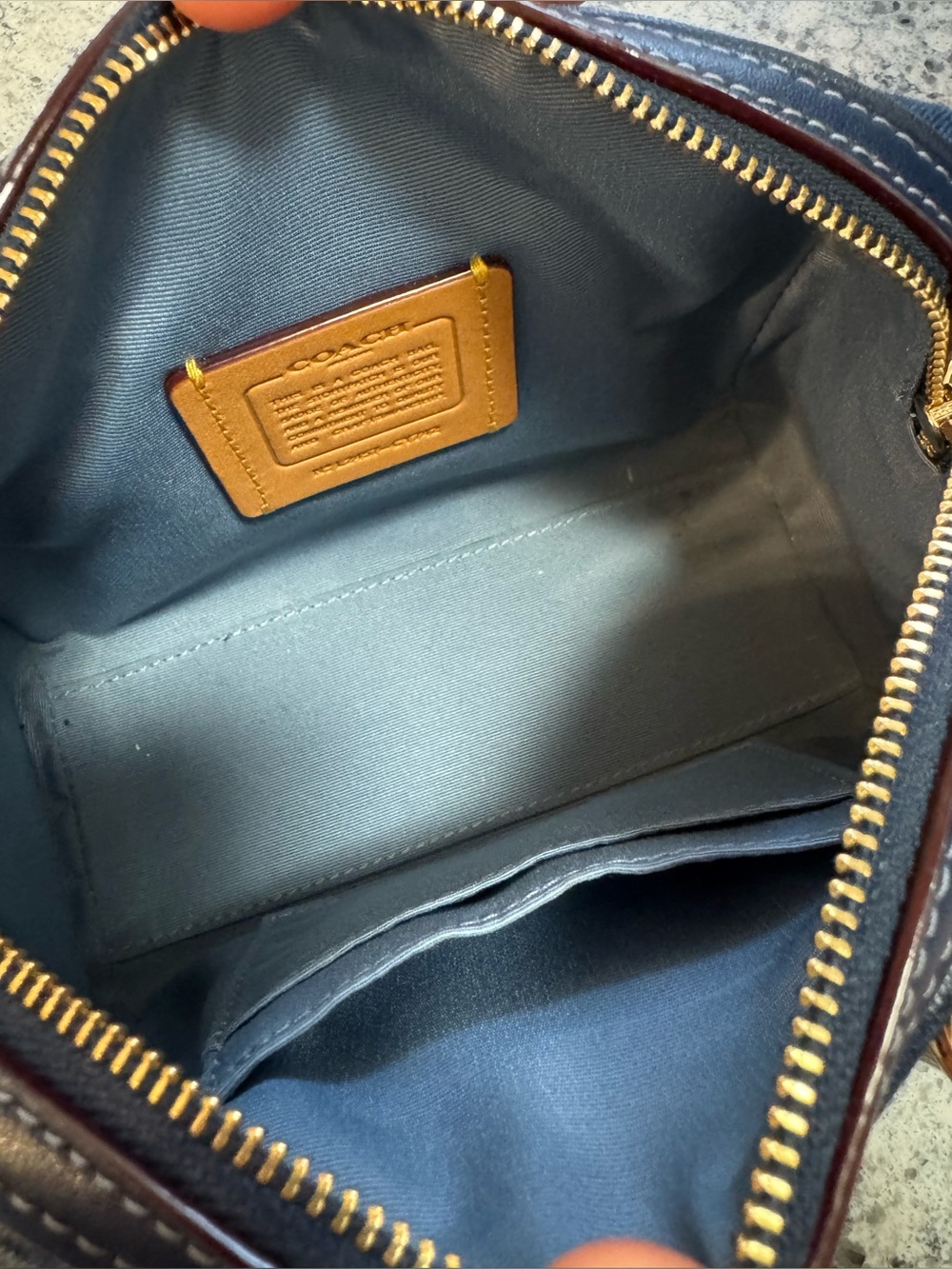 Coach denim mini rowan - Picture 2 of 6